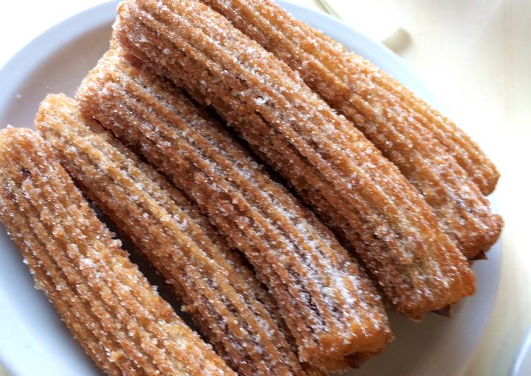 6 Churros rellenos