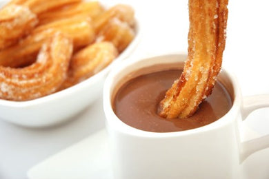 1 Chocolate caliente con churros